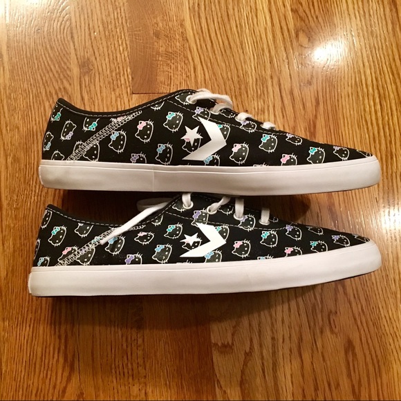 Converse Shoes - NWOT Converse Hello Kitty Womens Size 9 Black